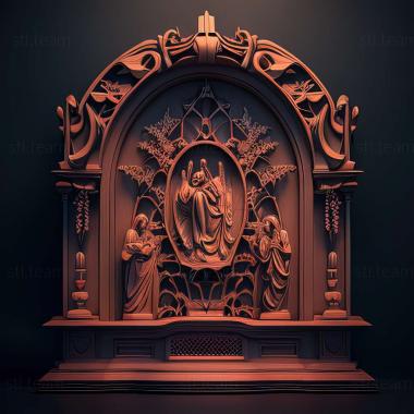 3D model Altar (STL)